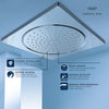 Grohe Rainshower 10" Ceiling Shower Head - 1 Spray, 6.6 L/Min (1.75 Gpm)