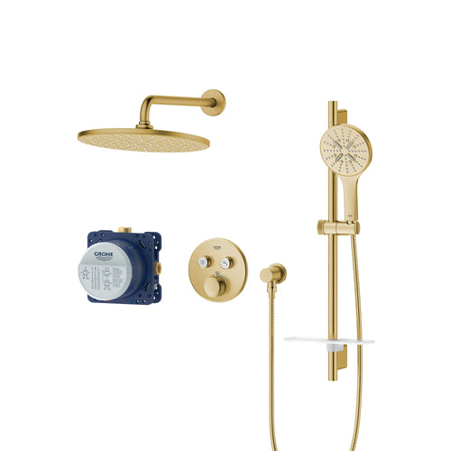 Grohe Rainshower Smartcontrol Thermostatic Dual Function Shower Kit