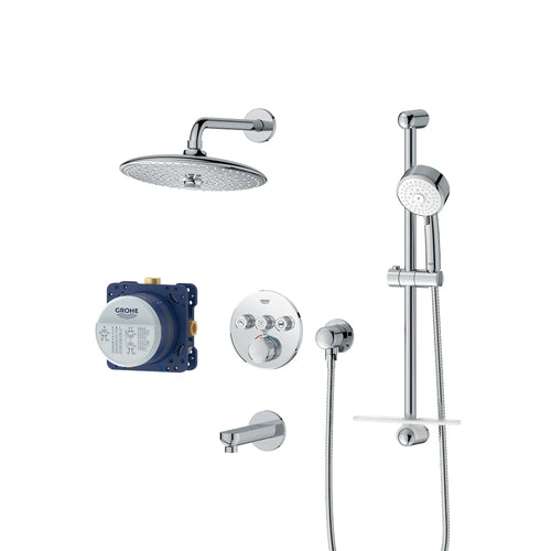 Grohe Euphoria SmartControl Thermostatic Triple Function Shower Kit