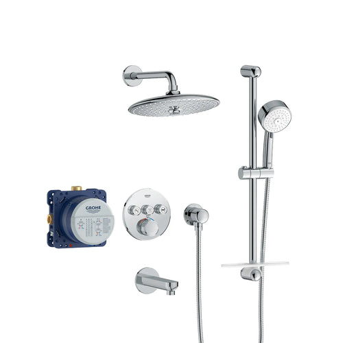 Grohe Euphoria SmartControl Thermostatic Triple Function Shower Kit