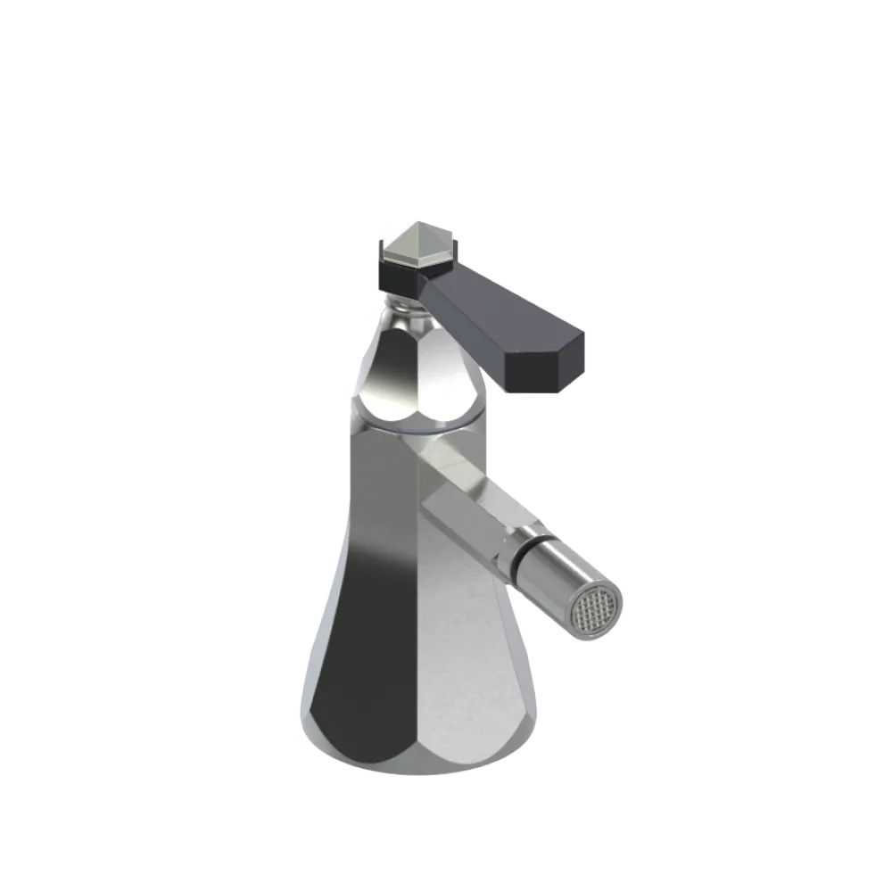 Rubinet Single Control Bidet Fitting (less drain) Satin Nickel