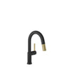 Baril Single-hole bar / prep kitchen faucet with 2-function pull-down spray