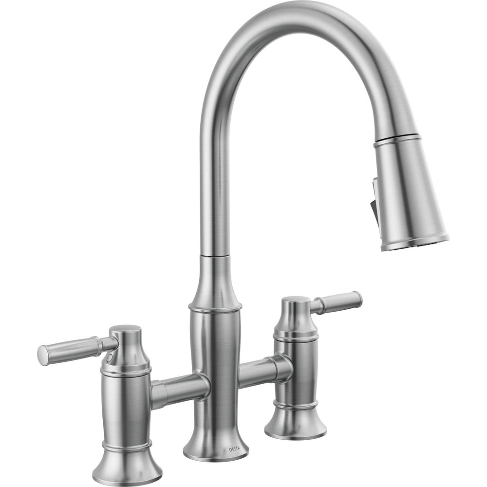 Renaldi Pull-down Bridge Matte Black Pray 2L - Lumicoat Arctic Stainless