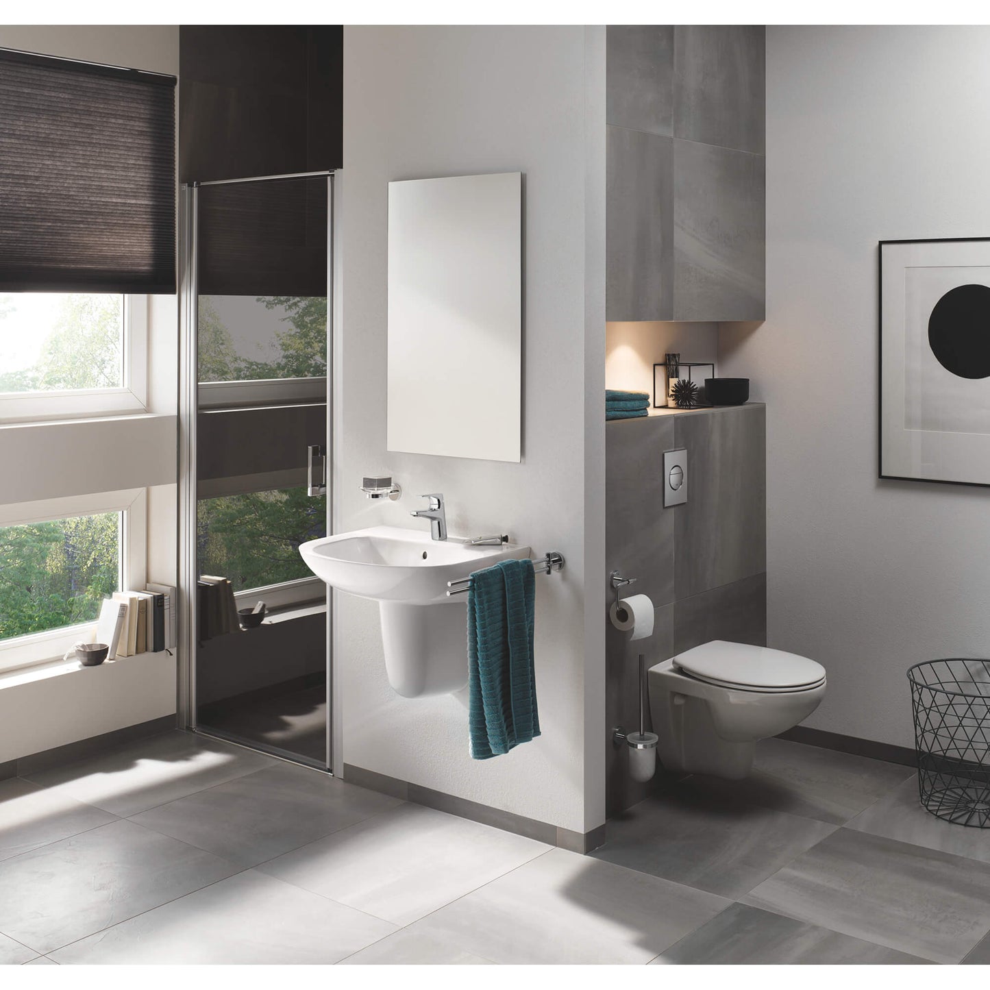 Grohe Bau Cosmopolitan holder for glass/soap