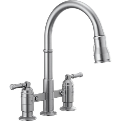 Broderick Pull-down Bridge Kit Withshieldspray 2L - Arctic Stainless