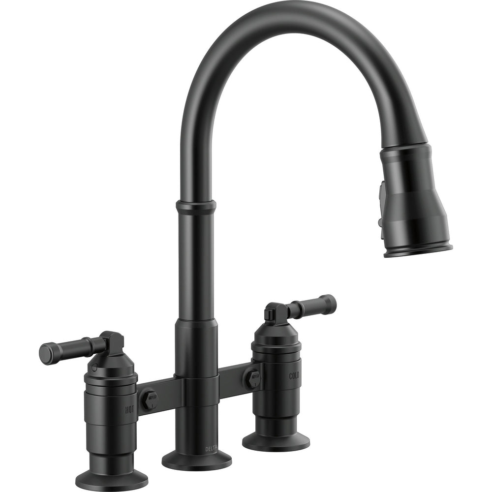 Broderick Pull-down Bridge Kit Withshieldspray 2L - Matte Black