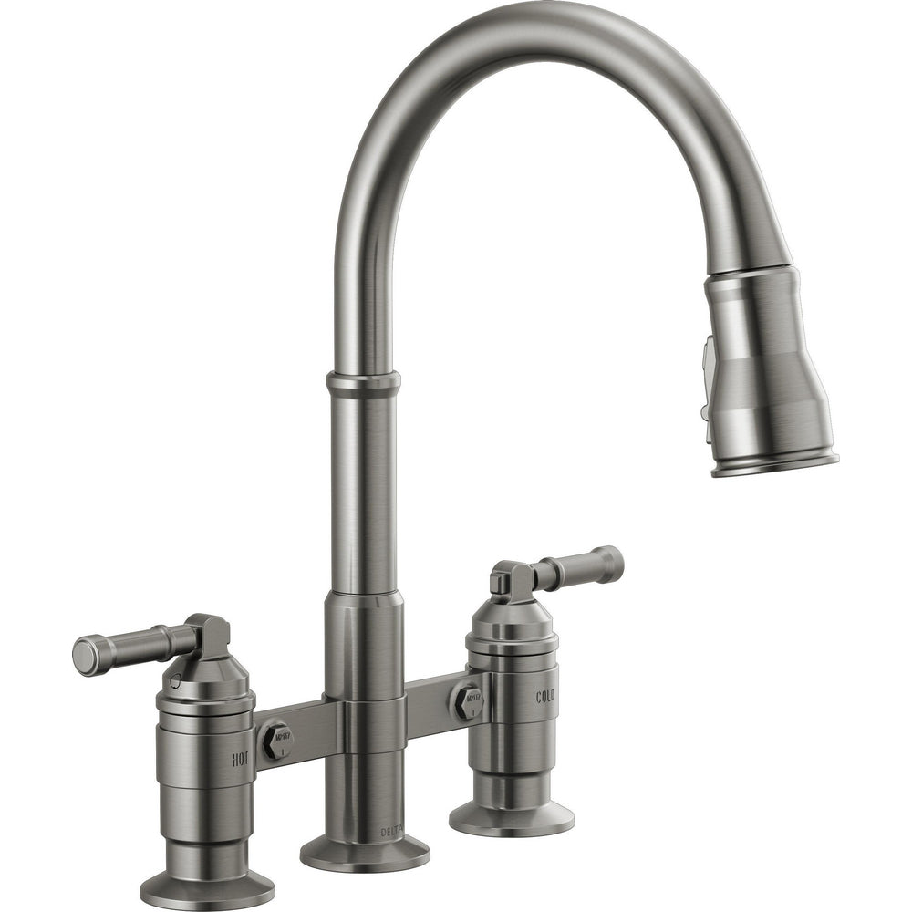 Broderick Pull-down Bridge Kit Withshieldspray 2L - Black Stainless