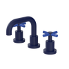 Rubinet Widespread Lav. Set. (less drain) Midnight Blue
