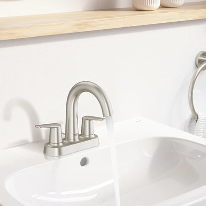 GROHE Veletto 2-handle 4" Centerset Bathroom Faucet, 1.2 GPM (4.5 L/min) – 20582