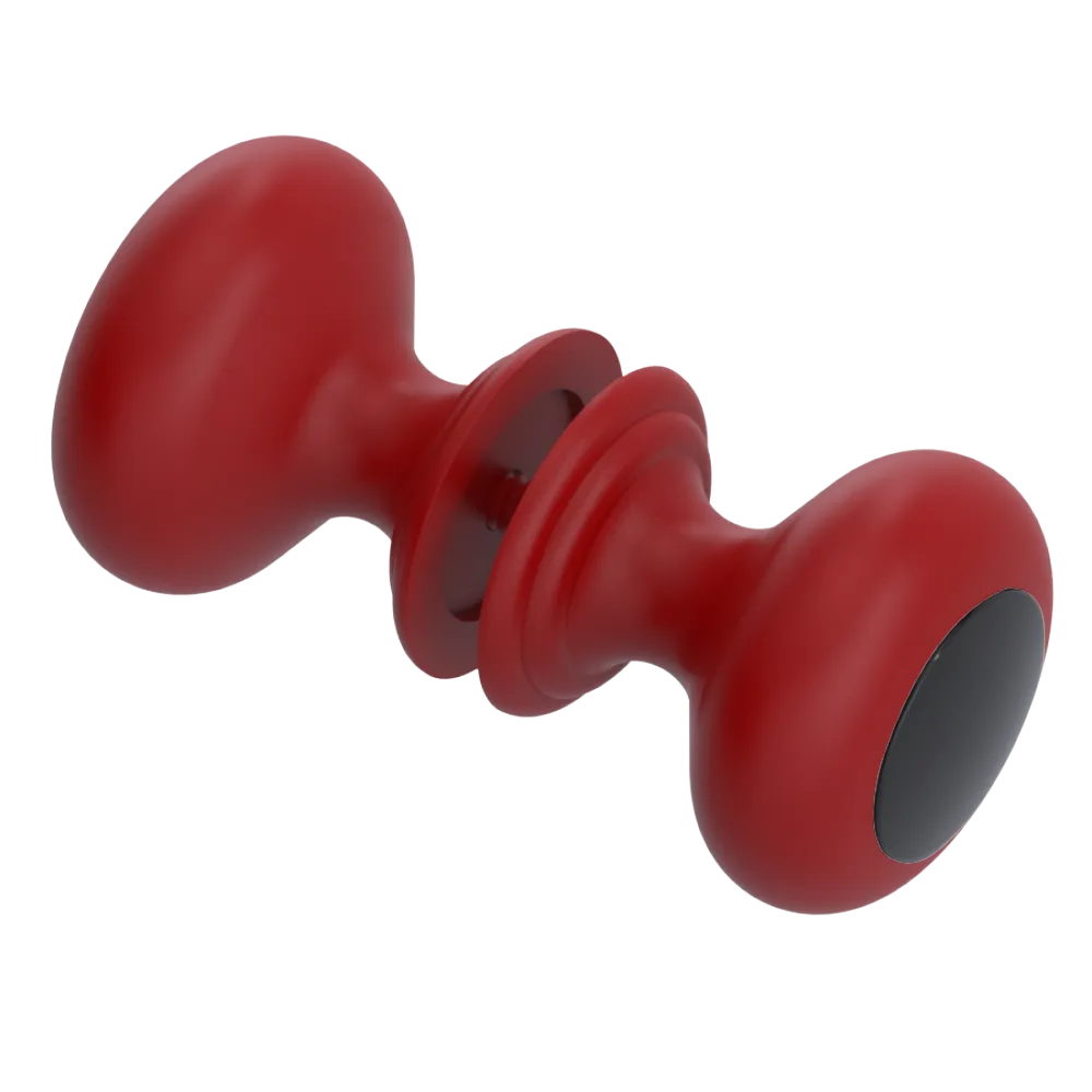 Rubinet Shower Door Knob (set) Maroon