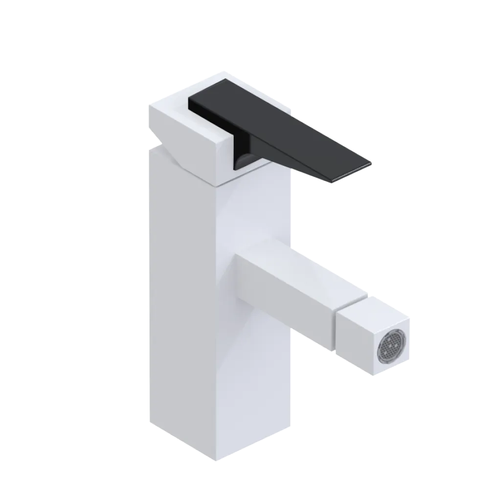 Rubinet Single Control Bidet Fitting (less drain) White