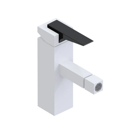 Rubinet Single Control Bidet Fitting (less drain) White