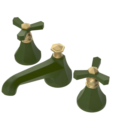 Rubinet Widespread Lav. Set. (less drain) Green Envy