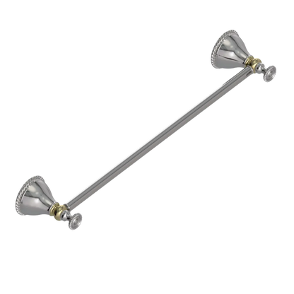 Rubinet Towel Bar 18" Polished Nickel