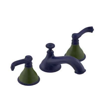 Rubinet Widespread Lav. Set. (less drain) Midnight Blue