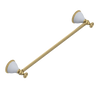 Rubinet Towel Bar 18" Satin Brass