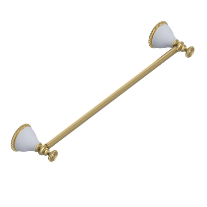 Rubinet Towel Bar 18" Satin Brass