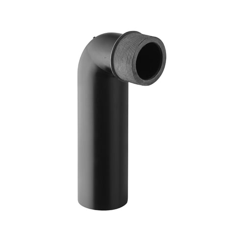 Waste fitting outlet bend, PE; 1 x 90° bend