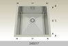 Bosco 240017 17" Stainless Steel Undermount Kitchen Sink