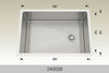 Bosco 240028 28" Stainless Steel Undermount Kitchen Sink