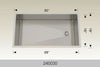 Bosco 240030 30" Stainless Steel Undermount Kitchen Sink