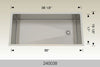 Bosco 240038 38" Stainless Steel Undermount Kitchen Sink