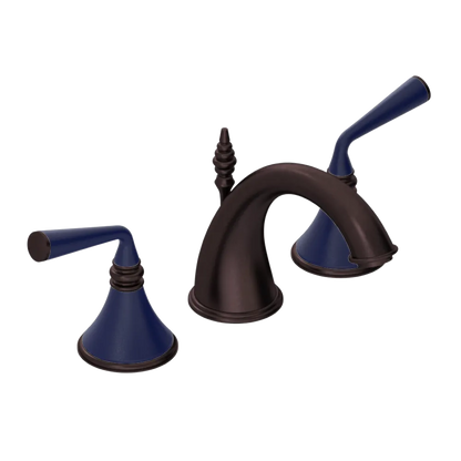 Rubinet Widespread Lav. Set. (less drain) Oil Rubbed Bronze