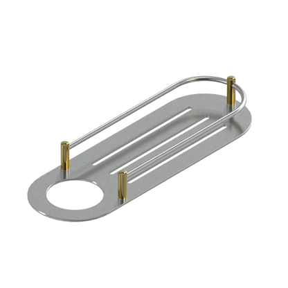 Rubinet Shelf Only Satin Nickel