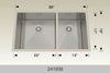 Bosco 241938 Stainless Steel Double Bowl Kitchen Sink