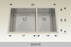 Bosco 243318 Stainless Steel Double Bowl Kitchen Sink