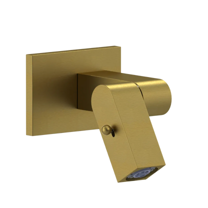 Rubinet Wall Mount Bidet & Foot Rinse with Dual Function Spray Antique Brass Matt