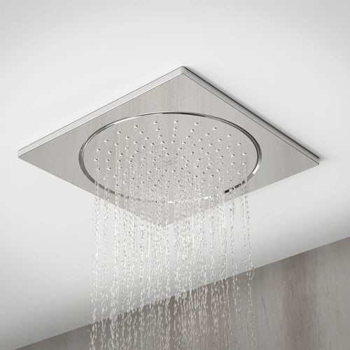 Grohe Rainshower 10" Ceiling Shower Head - 1 Spray, 6.6 L/Min (1.75 Gpm)
