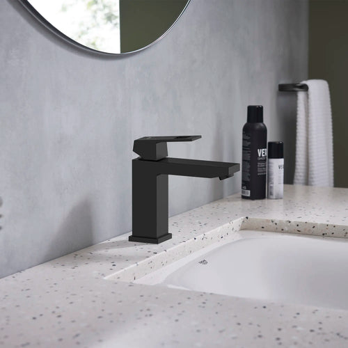 Grohe Eurocube® Single Hole Single-Handle M-Size Bathroom Faucet 4.5 L/Min (1.2 Gpm)