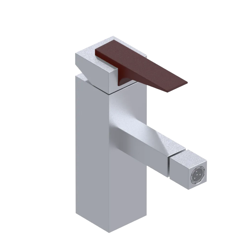 Rubinet Single Control Bidet Fitting (less drain) Satin Chrome