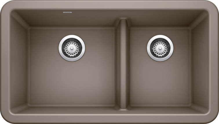 Blanco Ikon 33 1¾ Low Divide Silgranit Kitchen Sink