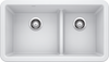Blanco Ikon 33 1¾ Low Divide Silgranit Kitchen Sink