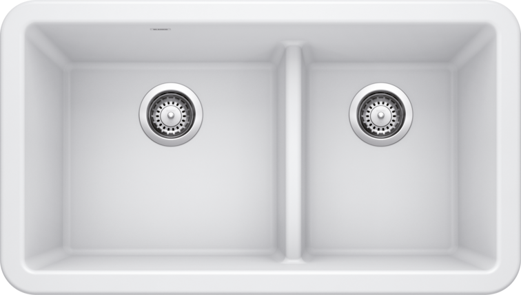 Blanco Ikon 33 1¾ Low Divide Silgranit Kitchen Sink