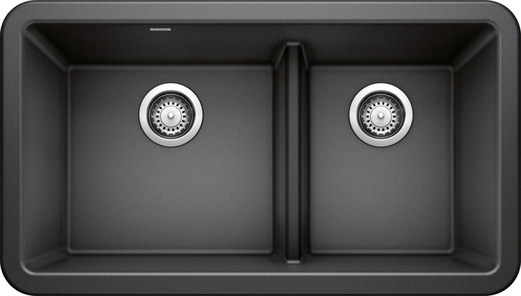 Blanco Ikon 33 1¾ Low Divide Silgranit Kitchen Sink