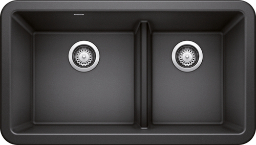 Blanco Ikon 33 1¾ Low Divide Silgranit Kitchen Sink