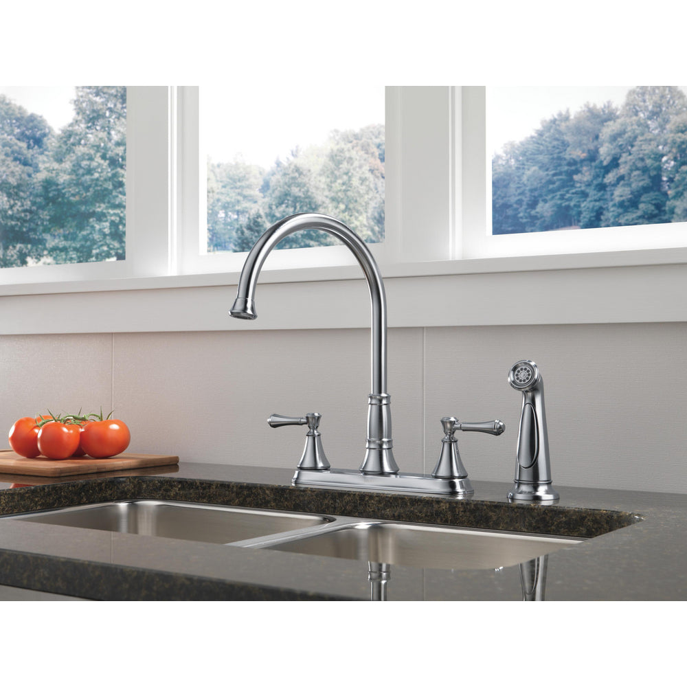 Delta Two Handle Kitchen Faucet with