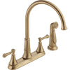 Delta Two Handle Kitchen Faucet with