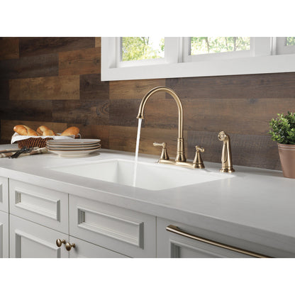 Delta Two Handle Kitchen Faucet with