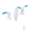 Rubinet Bidet Fitting with Spray, Diverter, and Vacuum Breaker (less drain) Matt White