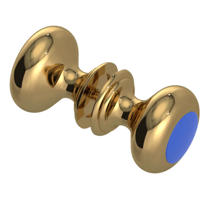 Rubinet Shower Door Knob (set) Gold