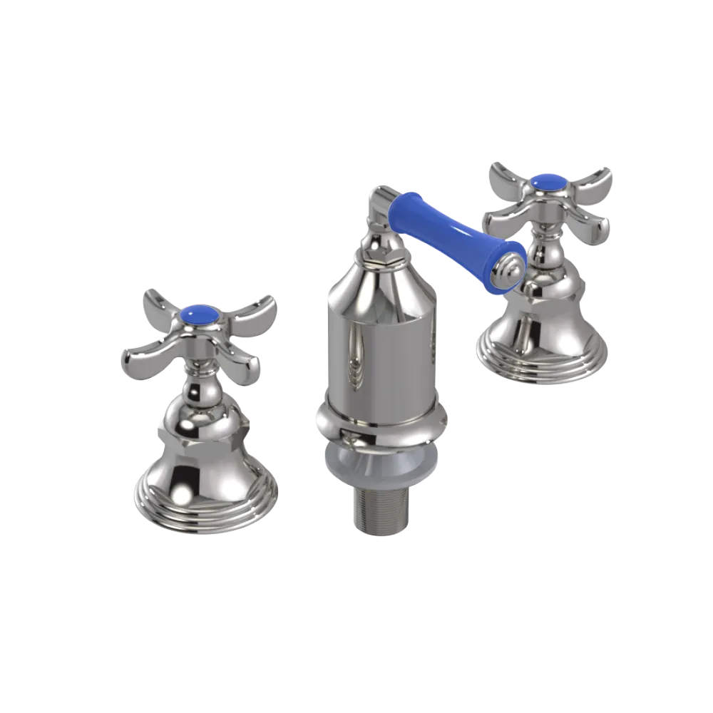 Rubinet Bidet Fitting with Spray, Diverter, and Vacum Breaker (Less Drain) Polished Nickel