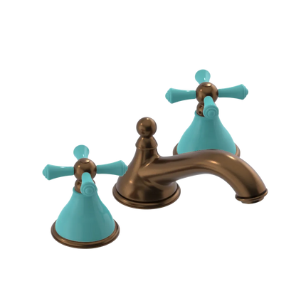 Rubinet Widespread Lav. Set. (less drain) Tuscan Brass