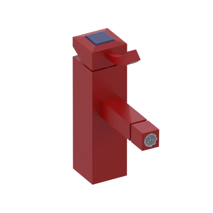 Rubinet Single Control Bidet Fitting (less drain) Maroon