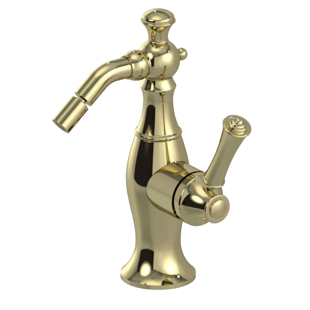 Rubinet Single Control Bidet Fitting (less drain) Gold