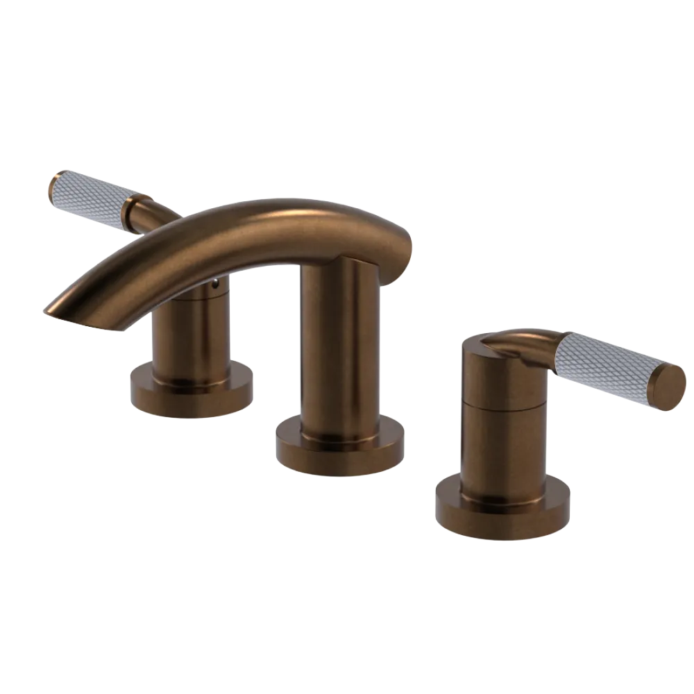 Rubinet Widespread Lav. Set. (less drain) Tuscan Brass
