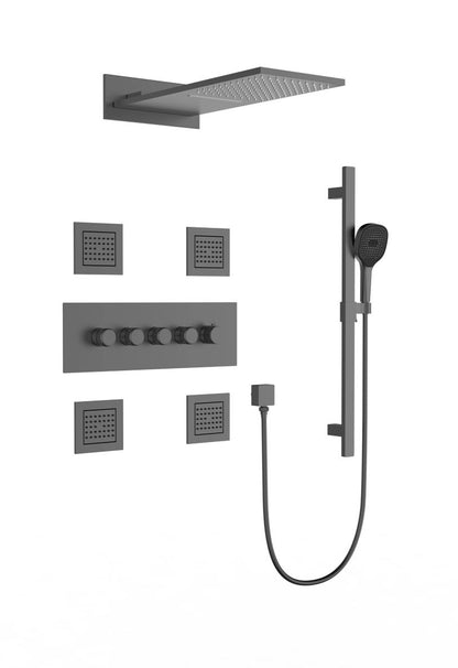 Aquaflo Opulence Premium 3-Way Thermostatic Shower Set